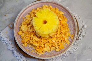 Салат "Ананасовое кольцо" Салат "Ананасовое кольцо"