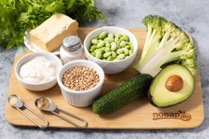 Боул с зеленой гречкой Боул с зеленой гречкой