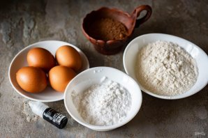 Черный бисквит Черный бисквит