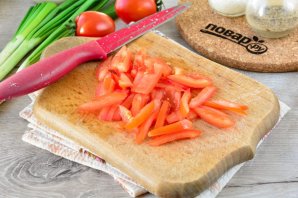 Салат "Белое и красное"