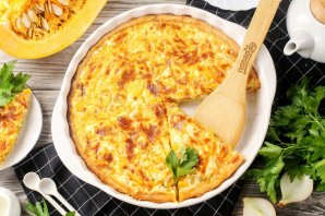 Солёный тыквенный пирог Солёный тыквенный пирог