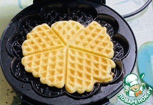 Миндальные вафли со стевией