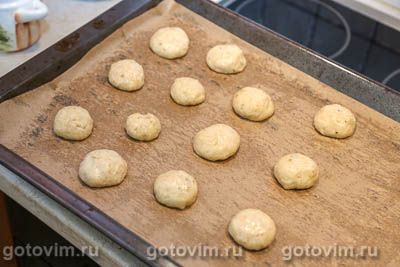 Постное печенье с бананом