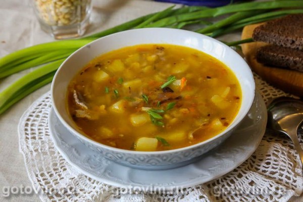 Суп гороховый со свининой Суп гороховый со свининой