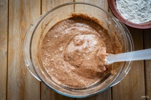 Шоколадный торт с кремом из маскарпоне Шоколадный торт с кремом из маскарпоне