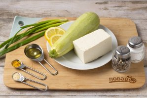 Тофу с кабачками Тофу с кабачками