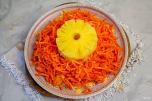 Салат "Ананасовое кольцо" Салат "Ананасовое кольцо"