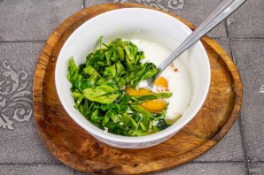 Трёхслойный торт-омлет Трёхслойный торт-омлет