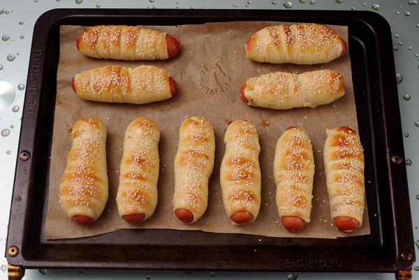 Сосиски в тесте Сосиски в тесте