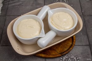 Запеченный крем из ряженки Запеченный крем из ряженки