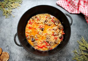 Булгур с говядиной Булгур с говядиной