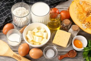 Солёный тыквенный пирог Солёный тыквенный пирог