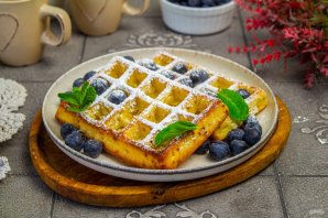 Венские вафли в силиконовой форме Венские вафли в силиконовой форме