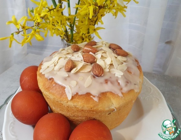 Быстрый пасхльный кулич Быстрый пасхльный кулич