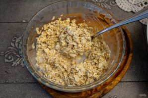 Пирог из овсянки без муки с бананами Пирог из овсянки без муки с бананами