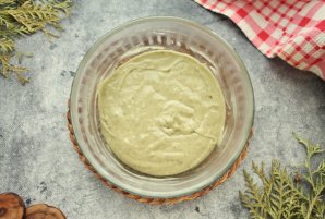 Бисквит с чаем матча Бисквит с чаем матча