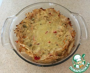 Капустная запеканка "Блин в капусте"