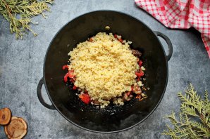 Булгур с говядиной Булгур с говядиной