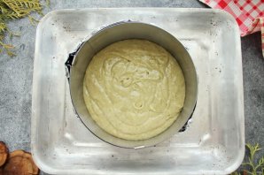 Бисквит с чаем матча Бисквит с чаем матча