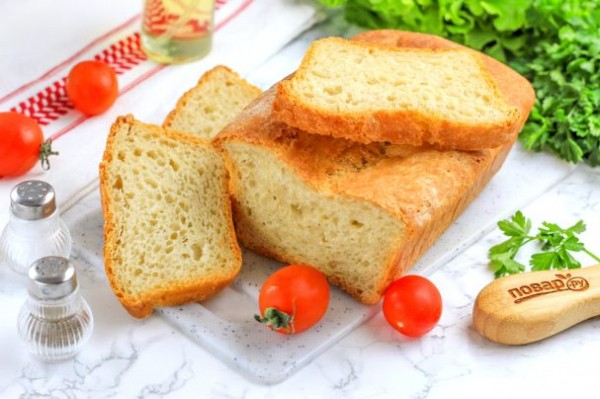 Хлеб в духовке на рассоле Хлеб в духовке на рассоле