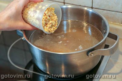 Суп гороховый со свининой Суп гороховый со свининой