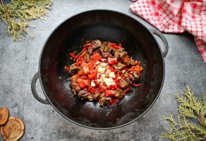 Булгур с говядиной Булгур с говядиной