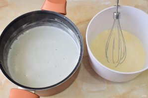 Французский крем для эклеров Французский крем для эклеров