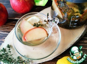 Яблочно-лимонный чай с чабрецом Яблочно-лимонный чай с чабрецом