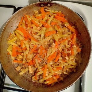 Легкий овощной суп