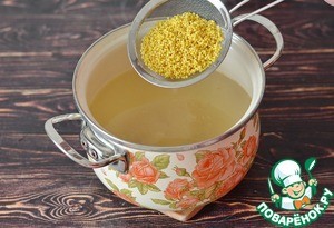 Суп из головы сёмги с пшеном Суп из головы сёмги с пшеном