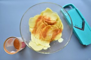 Закуска "Цветы" из картофеля с грибами Закуска "Цветы" из картофеля с грибами