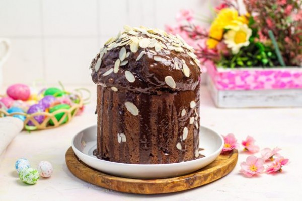 Кулич шоколадный Кулич шоколадный