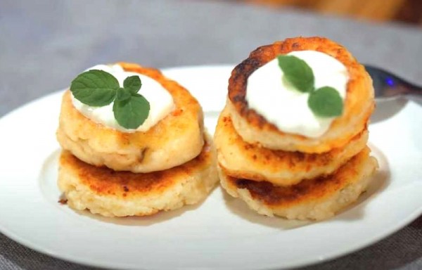 
Сырники из творога с манкой на сковороде пышные вкусные рецепты с яйцами	