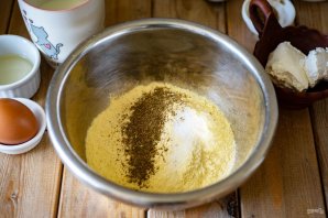 Кукурузные лепешки с творогом Кукурузные лепешки с творогом