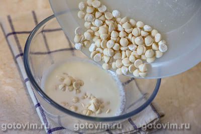 Белый ганаш (на белом шоколаде) Белый ганаш (на белом шоколаде)