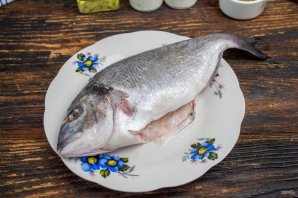 Дорадо со спаржей Дорадо со спаржей