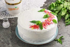 Шоколадный торт со сметанным кремом без пропитки Шоколадный торт со сметанным кремом без пропитки