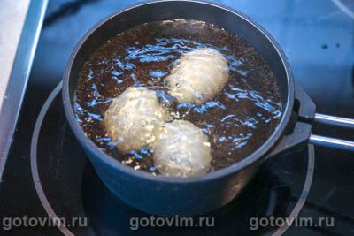 Яйца в луковой шелухе с рисунком (с резинками) Яйца в луковой шелухе с рисунком (с резинками)