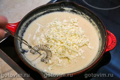 Лазанья с фаршем и кабачками
