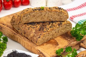 Хлеб с псиллиумом без глютена Хлеб с псиллиумом без глютена