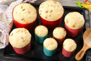 Пасхальный кулич на живых дрожжах Пасхальный кулич на живых дрожжах