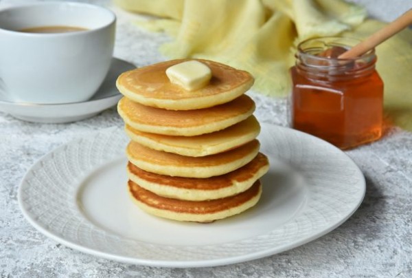 Панкейки на закваске Панкейки на закваске