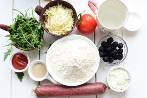 Пицца на сухом молоке Пицца на сухом молоке