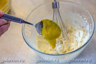 Крем из манго с белым шоколадом и сливками Крем из манго с белым шоколадом и сливками