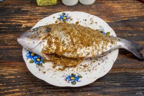 Дорадо со спаржей Дорадо со спаржей