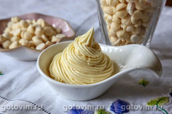 Белый ганаш (на белом шоколаде) Белый ганаш (на белом шоколаде)