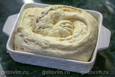 Хлеб слоеный с корицей и сахаром Хлеб слоеный с корицей и сахаром