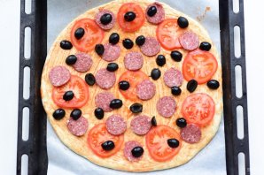 Пицца на сухом молоке Пицца на сухом молоке