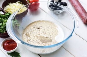 Пицца на сухом молоке Пицца на сухом молоке