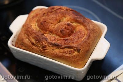 Хлеб слоеный с корицей и сахаром Хлеб слоеный с корицей и сахаром